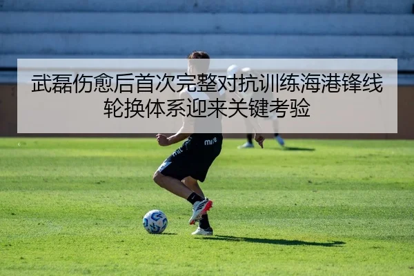 武磊伤愈后首次完整对抗训练海港锋线轮换体系迎来关键考验